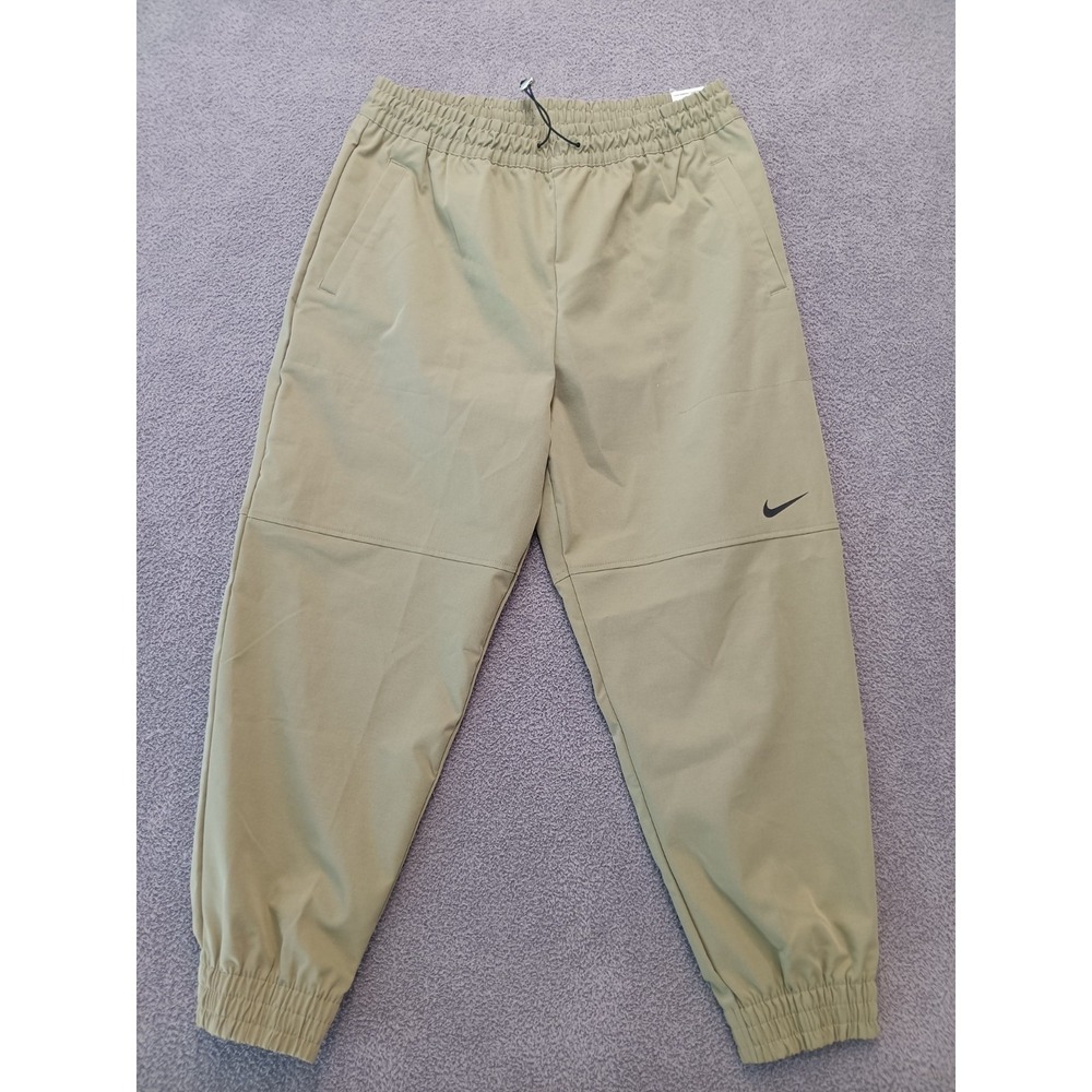 Nike Womens Dri-Fit Jogger Pants Olive Green Elastic Waist Size XL‎ NWT